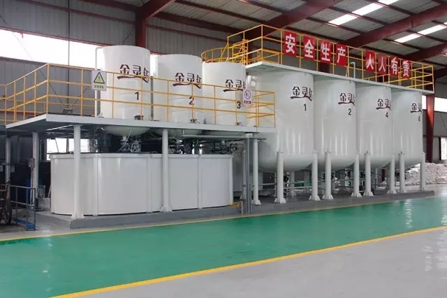 信阳市灵石科技有限公司最新生产线。